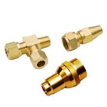 Customized Service CNC Lathe For Small Parts OEM Brass Part CNC Turning Job Work CNC Metal Machining Service